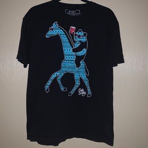 Graphic T size large